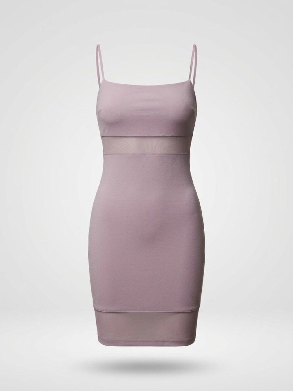 Pink Sleeveless Mini Dress with Adjustable Straps, Fashion Nova Size L (NWT)